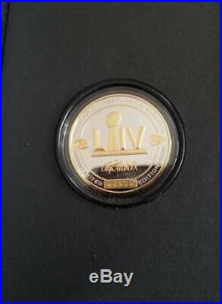 Super Bowl 54 San Francisco 49ers Kansas City Chiefs 2-Tone Official Flip Coin