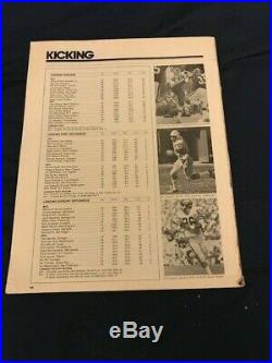 Super Bowl 8 Sb VIII Program NFL Miami Dolphins Vs Minnesota Vikings 1974