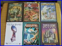 Super Bowl Game Program Lot of 39 XV LIII NFL Championship Football 1981-2019