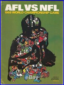 Super Bowl II 2 1968 World Championship Game Program Raiders Packers EX+