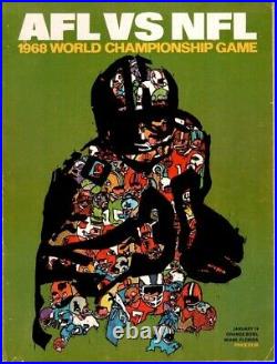 Super Bowl II Official Game Program 1968 (Packers vs Raiders)
