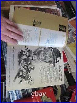 Super Bowl II Program Oakland Raiders Vs Green Bay Packers 1968 World Champions