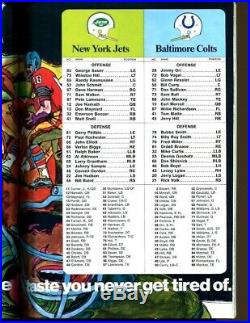 Super Bowl III 3 Program NY Jets v Baltimore Colts Namath MVP Ex/MT++/NMT 52314