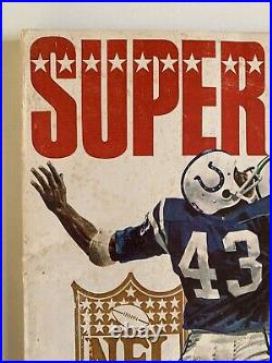 Super Bowl III 3 Program New York Jets v Baltimore Colts Good+ Condition