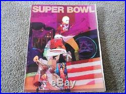 Super Bowl IV World Championship Game Program jan 11 1970 RARE NICE AFL VS NFL