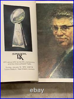 Super Bowl IX Tickets x2 + Program Excellent-Near Mint Steelers Vikings 1974