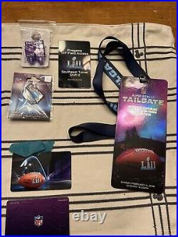 Super Bowl LII Patriots Eagles Ticket program Field access plus