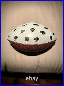Super Bowl Memorabilia Lot-Football, SB 54 Pin, SB 29 Mug, Programs, Shirt, More