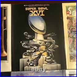 Super Bowl Program Lot 13 Total XV, XVI, XXXV, etc