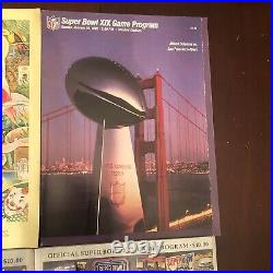 Super Bowl Program Lot 13 Total XV, XVI, XXXV, etc