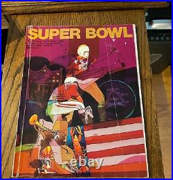 Super Bowl Programs Complete Set Games 1-56 Stadium Edition. No Barcode On Cover