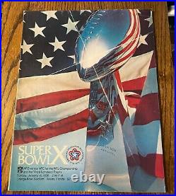 Super Bowl Programs Complete Set Games 1-56 Stadium Edition. No Barcode On Cover