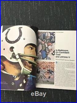 Super Bowl V Program -Colts vs Cowboys- 1971 AFC & NFC Championship Programs NFL