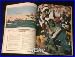 Super Bowl VI 1972 Vintage Program Dolphins v Cowboys Staubach MVP 143874