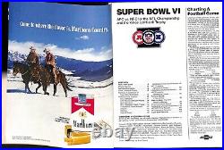 Super Bowl VI 6 Program 1/16/1972 Cowboys v Dolphins Staubach MVP NMT 86053