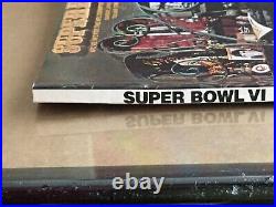 Super Bowl VI Program 1972 Miami v Dallas Cowboys Clean Top Copy Make Offer Now