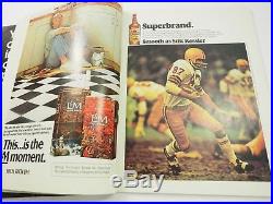 Super Bowl VII Game Program Dolphins / Redskins Los Angeles Coliseum 1973