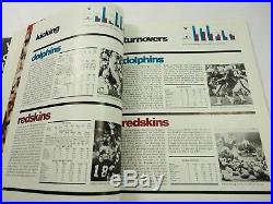 Super Bowl VII Game Program Dolphins / Redskins Los Angeles Coliseum 1973