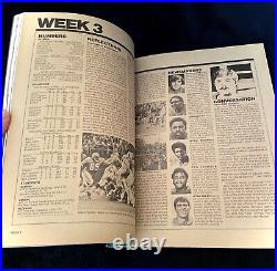 Super Bowl VII Program Miami Dolphins Perfect Season Stored Since The Game