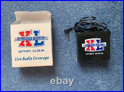 Super Bowl XL 40 Lot Programme Seat Cover Torch Radio & More Steelers Seahawks