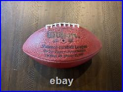 Super Bowl XXI Game Ball Giants VS. Broncos January 25, 1987