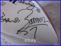 Super Bowl XXIII 1989 Cincinnati Bengals Autographed Football By Many Players