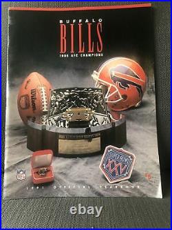 Super Bowl XXV Collectors Cards, Yearbook, Programs, Cards, Plaque, FootBall