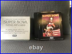 Super Bowl XXV Collectors Cards, Yearbook, Programs, Cards, Plaque, FootBall