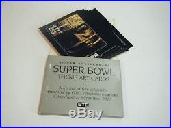 Super Bowl XXV Lot, 2 Tickets, Jacket, Sweatshirt, Cards, Tag, Program, +, Vtg
