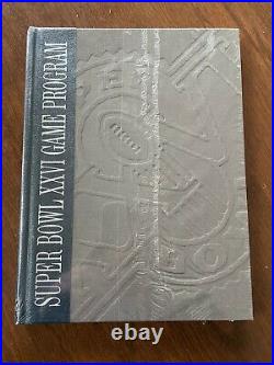 Super Bowl XXVI Game Program Hardcover Limited Edition Only 2,000 Made. Sealed