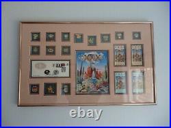 Super Bowl XXX tickets (4) framed REAL Steelers Cowboys pins program AUTHENTIC