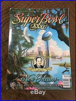 Super Bowl XXXI 31 Official Game Program 1997 NFL GB Packers vs NE Patriots