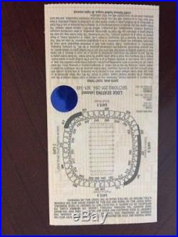 Super Bowl XXXVI Ticket, Program (no Bar Code) Pins. Patriots Vs Rams