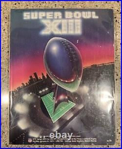 Super bowl program lot 8 Total Super Bowl Programs