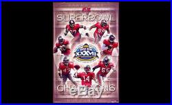 Tampa Bay Buccaneers Super Bowl XXXVII 2003 Footballs Newspapers Poster Magazine