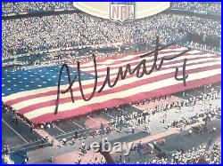 Tom Brady Signed 2002 Super Bowl Program Adam Vinatieri Signed Program PSA