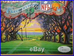 Troy Aikman Hand Signed Autographed Super Bowl Program Dallas Cowboys JSA V53586