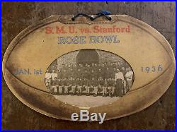Unique1936 Rose Bowl SMU vs Stanford Football shaped travel train program