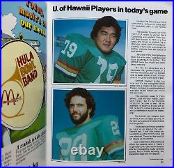 VINTAGE 32nd Annual All-American Hula Bowl Official Program Aloha Stadium Hawaii