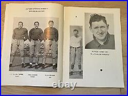 Vintage 1936 Rose Bowl College Football Program Stanford Indians v. SMU Mustangs
