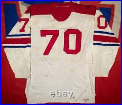 Vintage 1962 All American Bowl TONY LISCIO gu jersey, letter, pgm, team signed ball