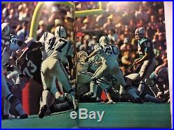 Vintage NFL Super Bowl VI Game Program Cowboys-Dolphins 1972 VGC