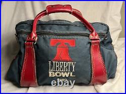 Vintage Ron Miller Bag Ole Miss Rebels Football 1989 Liberty Bowl Made in USA