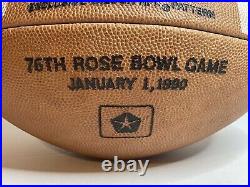 Wilsons 1001 Afcrt 76th Rose Bowl Game Jan 1 1990 Football Michigan Vs Usc