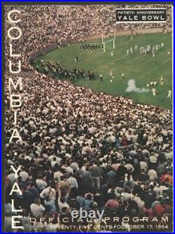 Yale vs Columbia NCAA Football Game Program-10/17/1964-Yale Bowl-Historic Ivy
